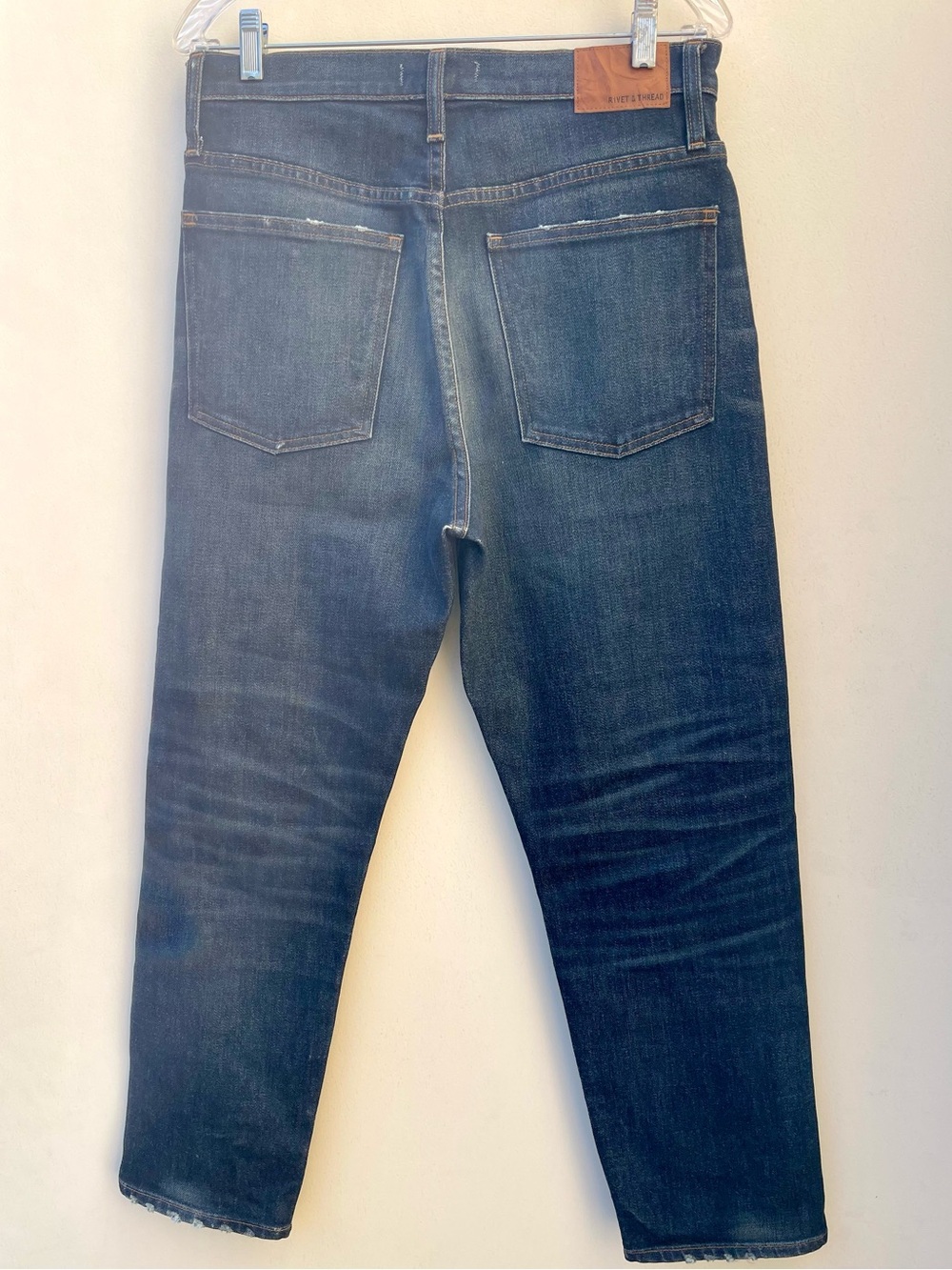 Madewell Rivet & Thread Perfect Vintage High Rise Jeans- Selvedge Edition - Picture 13 of 14